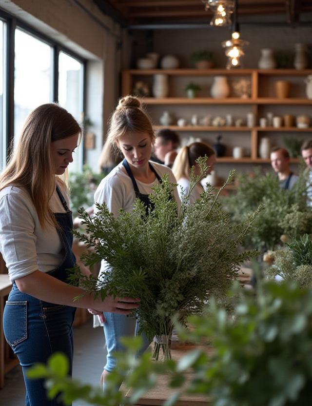 Il team di Tundrify Blooms al lavoro